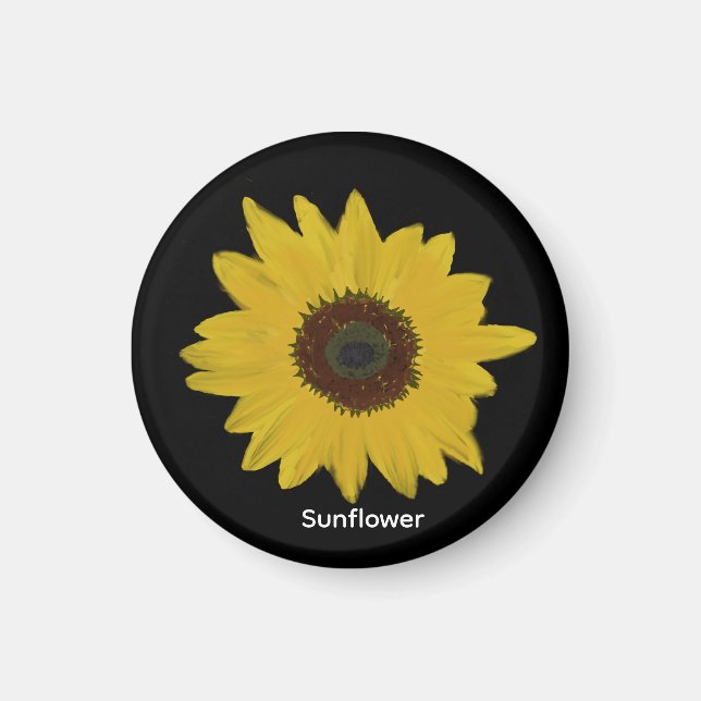 Solrosoljetorn Magnet (Framsidan)