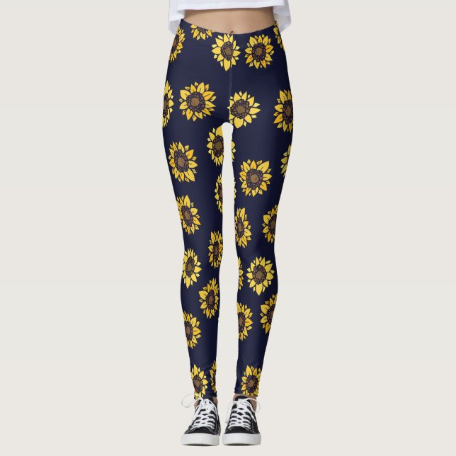 Solrosolsolsolsken Leggings (Framsida)