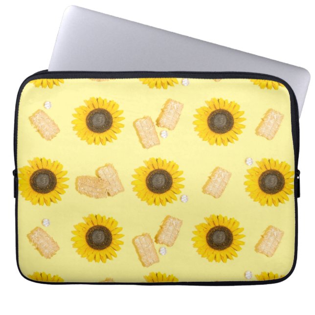 solrosolstyrka laptop fodral (Framsidan)