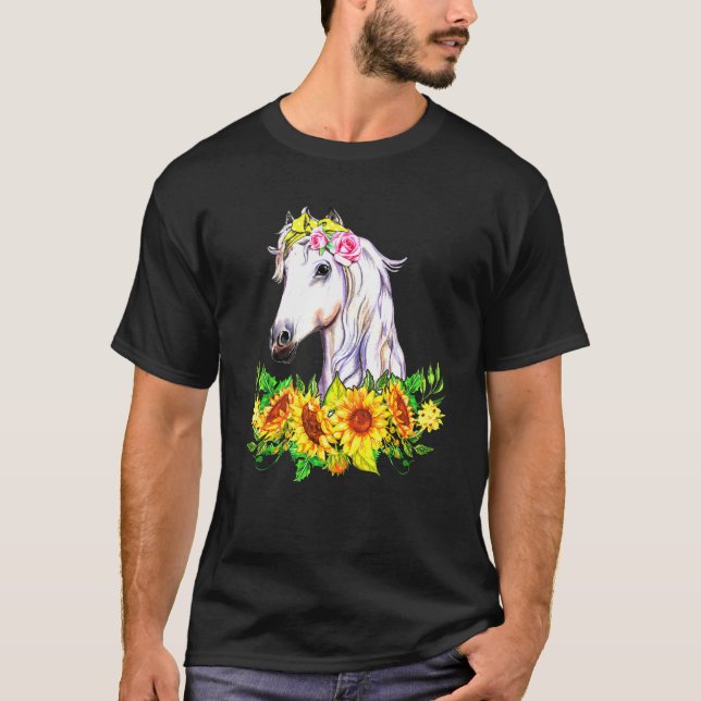 Solrosolyckor Riding T Shirt (Framsida)