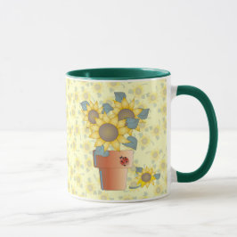 SOLROSOR av SHARON SHARPE Mugg