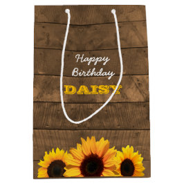 Solrosor & den Barnwood personliggåvan hänger lös