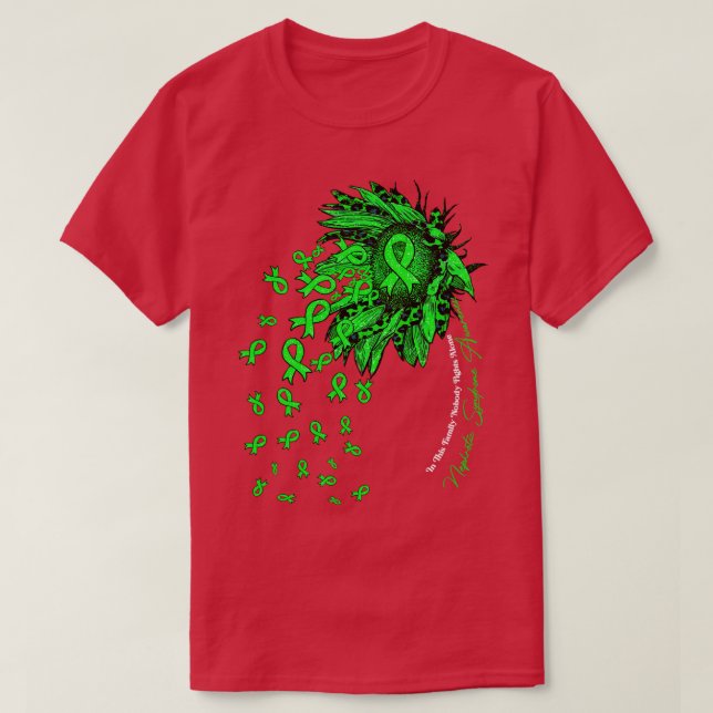 Solrosor för ökad medvetenhet om havskräfta Ingen  T Shirt (Design framsida)