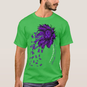 Solrosor för ökad medvetenhet om pankreaset Ingen T Shirt
