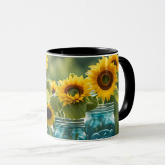 Solrosor och Murarvaser Mugg