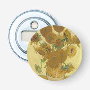Solrosor, Stilleben Oljemålning, Van Gogh Flasköppnare