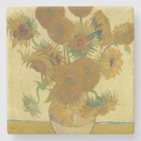 Solrosor, Stilleben Oljemålning, Van Gogh