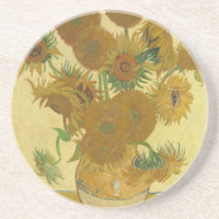 Solrosor, Stilleben Oljemålning, Van Gogh