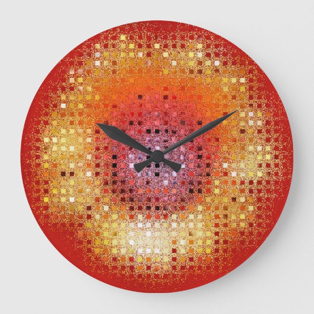 SOLROSOR STOR KLOCKA (Framsida)