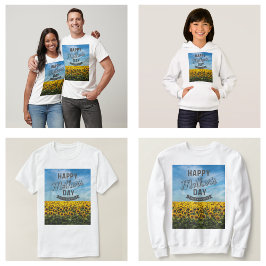 Solrosor Stylsamma Eleganta Bästa Mamma Någon Gång T Shirt