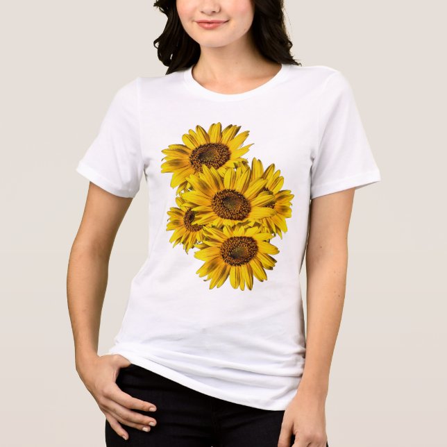 Solrosor  t shirt (Framsida)