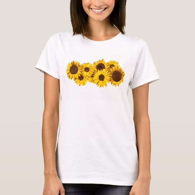 Solrosor Tee Shirt (Framsida)