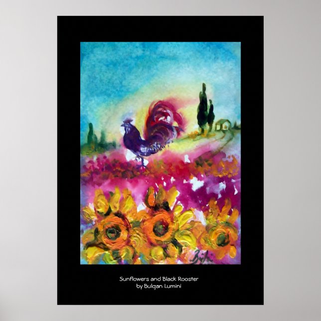 SOLROSOR, VALLMOR OCH SVART TUPP POSTER (Framsidan)