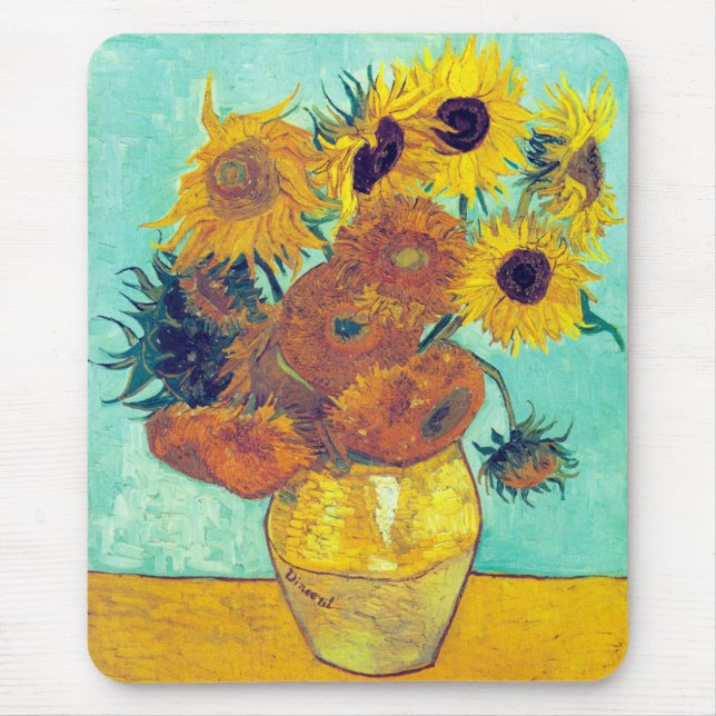 Solrosor Van Gogh Musmatta (Framsidan)