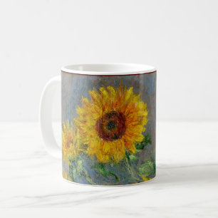 Solrosor vid Claude Monet Kaffemugg