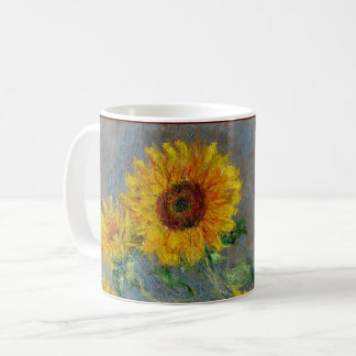 Solrosor vid Claude Monet Kaffemugg