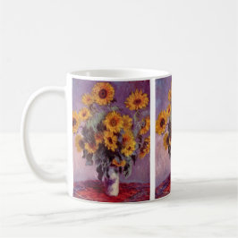 Solrosor vid Claude Monet Kaffemugg