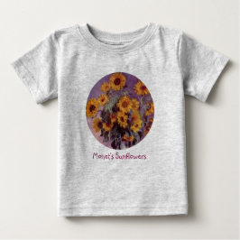 Solrosor vid Claude Monet T Shirt