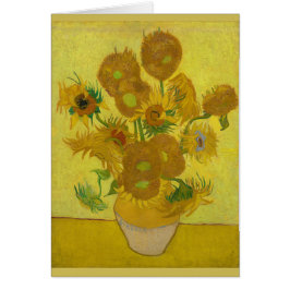 Solrosor Vincent Van Gogh 1889 OBS Kort