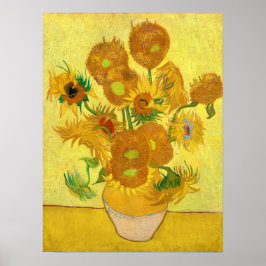 Solrosor, Vincent van Gogh Poster