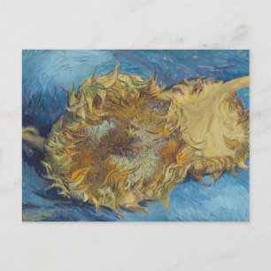 Solrosor Vincent van Gogh Vykort