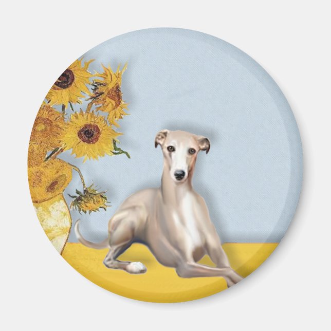 Solrosor - Whippet #2A Magnet (Framsidan)