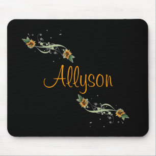 Solrospersonlig Mousepad Musmatta