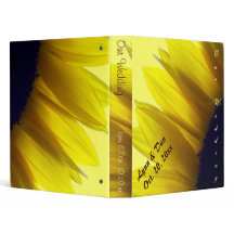 Solrospersonligt bröllpalbum