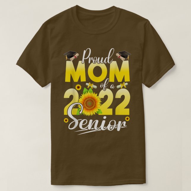 Solrosproud Mamma, Studenten, klass 2022 T Shirt (Design framsida)