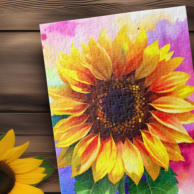 Solrospussel - Livfulla Blommor av Glädje Pussel (Nature's Puzzle, Joyful Muzzle! 🌻🧩)