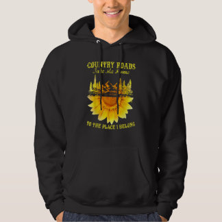 Solrosrullar i Land tar mig hem och gör mig hemma. Hoodie