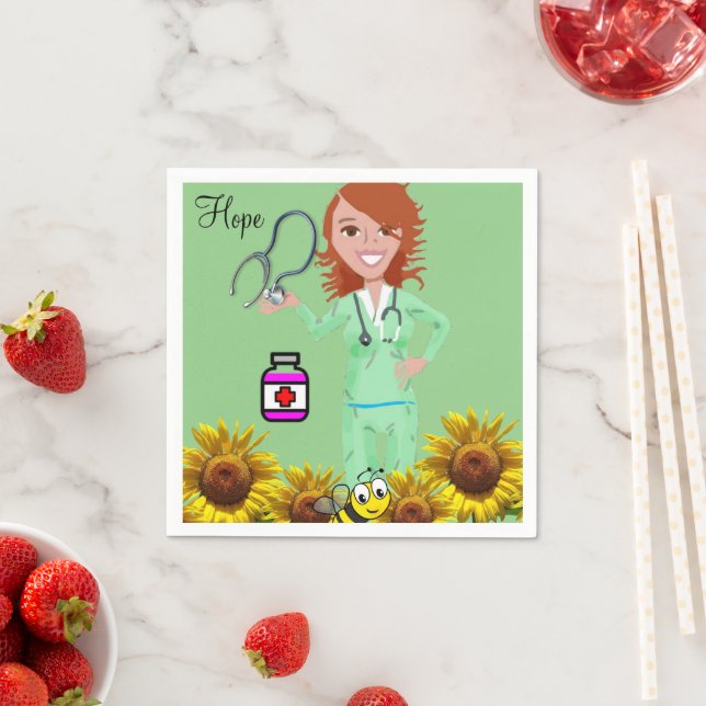 Solrossjuksköterska Pappra blöjor Pappersservett (Insitu)