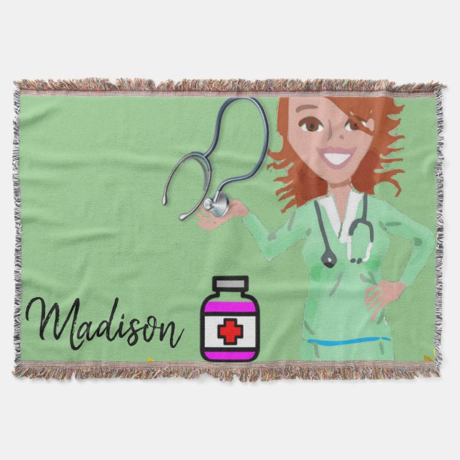 Solrossjuksköterska, tunt skevett filt (Framsidan)