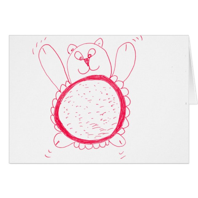 Solrosskårkort Hälsningskort (Framsidan Horizontal)