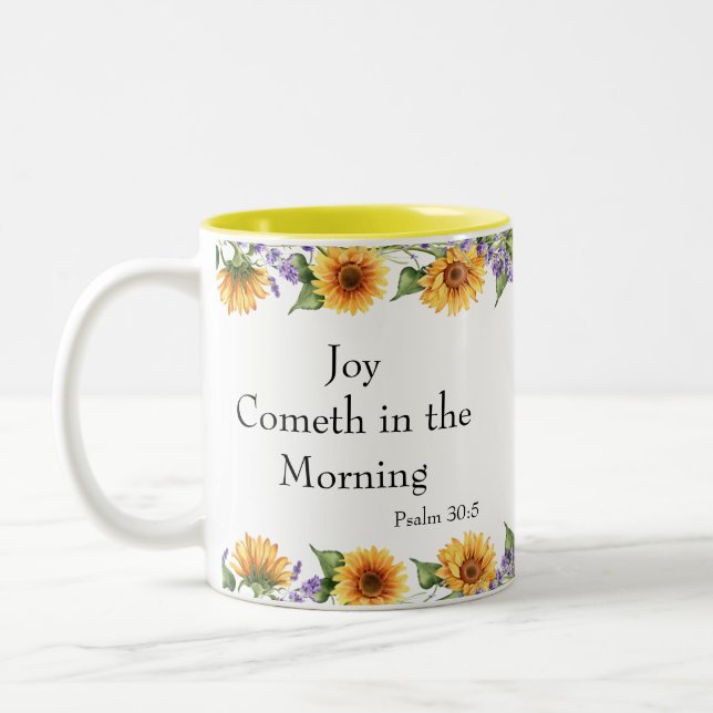 Solrosskript Mugg (Vänster)