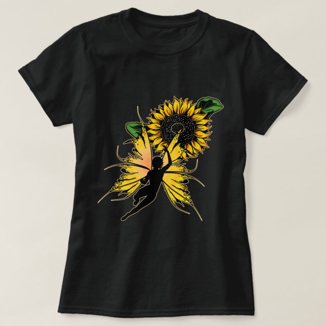 Solrosskugga Fairy T Shirt (Design framsida)