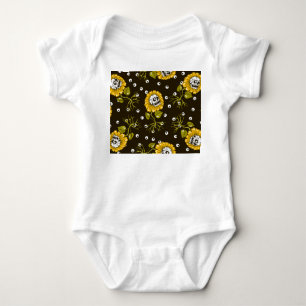Solrossolens Döskallar: Unikt sömlöst Mönster. T Shirt