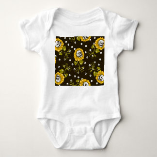 Solrossolens Döskallar: Unikt sömlöst Mönster. T Shirt