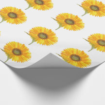 Solrossolens gult blommigt, vattenfärg Sommar Rust