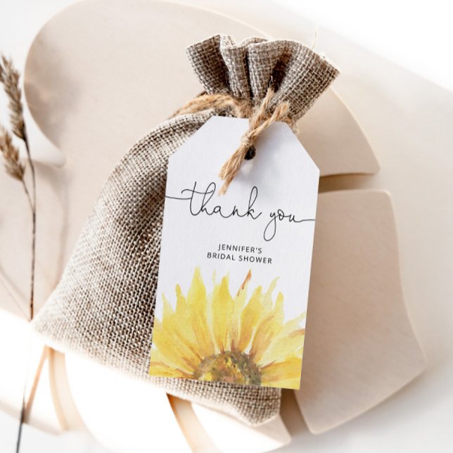 Solrossolens möhippa tack märkre presentetikett (Skapare uppladdad)