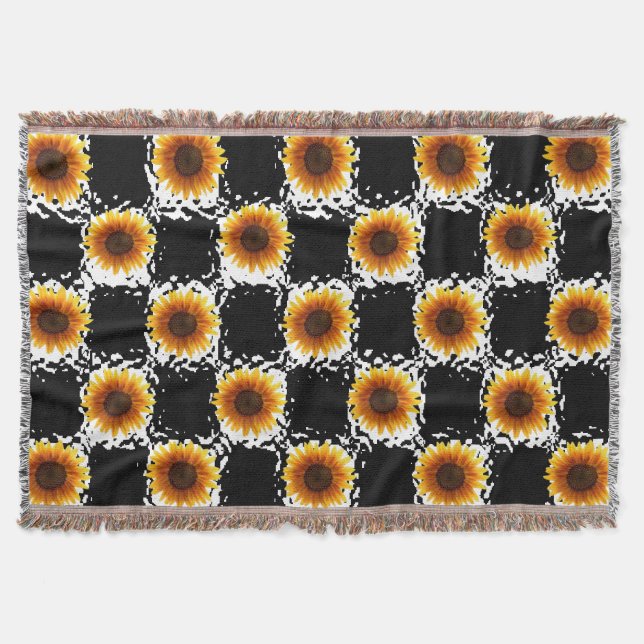 Solrossolens Throw Blanket Filt (Framsidan)