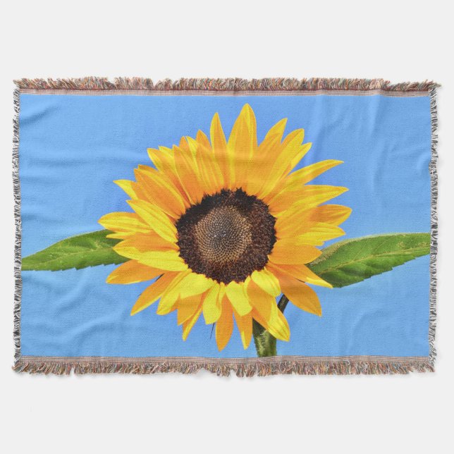 Solrossolens Throw Blanket Filt (Framsidan)