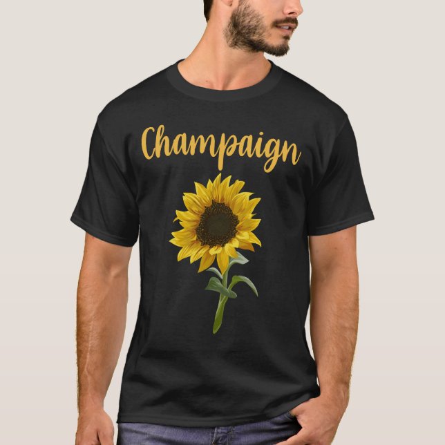 Solrossolja - Champaign T Shirt (Framsida)