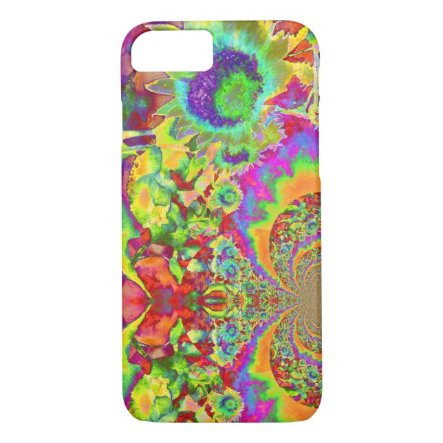 Solrossolja Fält Forever - orange Case-Mate iPhone Skal (Baksida)