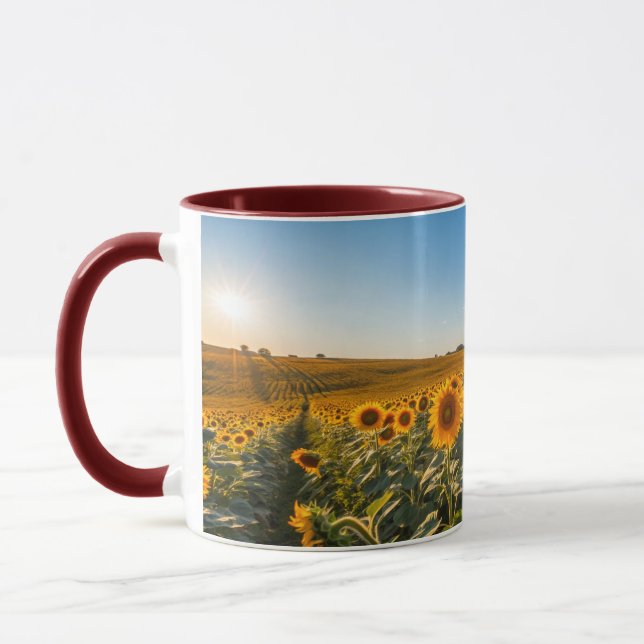 Solrossolrosartikel Mugg - Blommigt Gift-artikel f (Vänster)