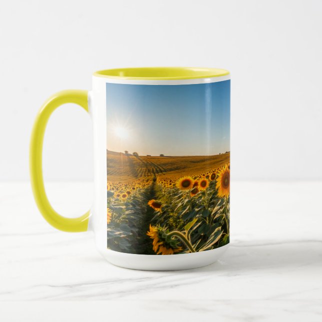Solrossolrosartikel Mugg - Blommigt Gift-artikel f (Vänster)