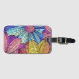 "Solrossolrosbricka i flera Färgader"Akrylalkohol- Bagagebricka