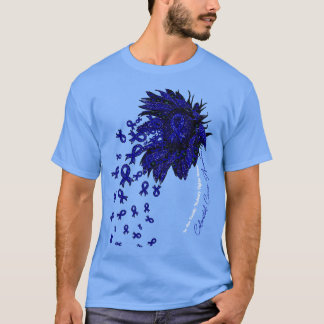 Solrossolrosor för att öka medvetenheten i kolonie t shirt
