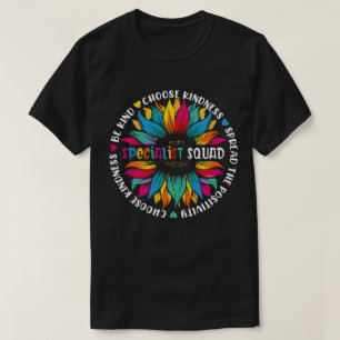 Solrossolrosor från stödgruppen för specialtorget t shirt