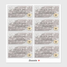 Solrossolrosskiva av bröllop Adress Snöre i Ljus